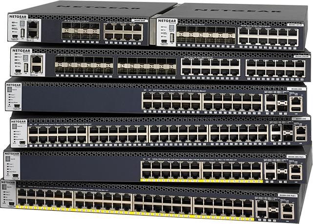 Fully Managed Switches for IT and AV over IP