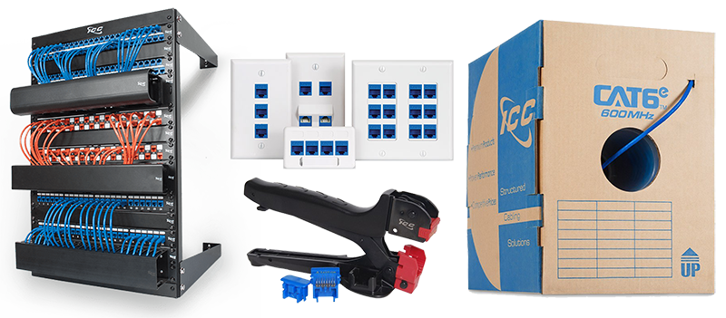 ICC offers a wide range of cabling systems and installation products, including: